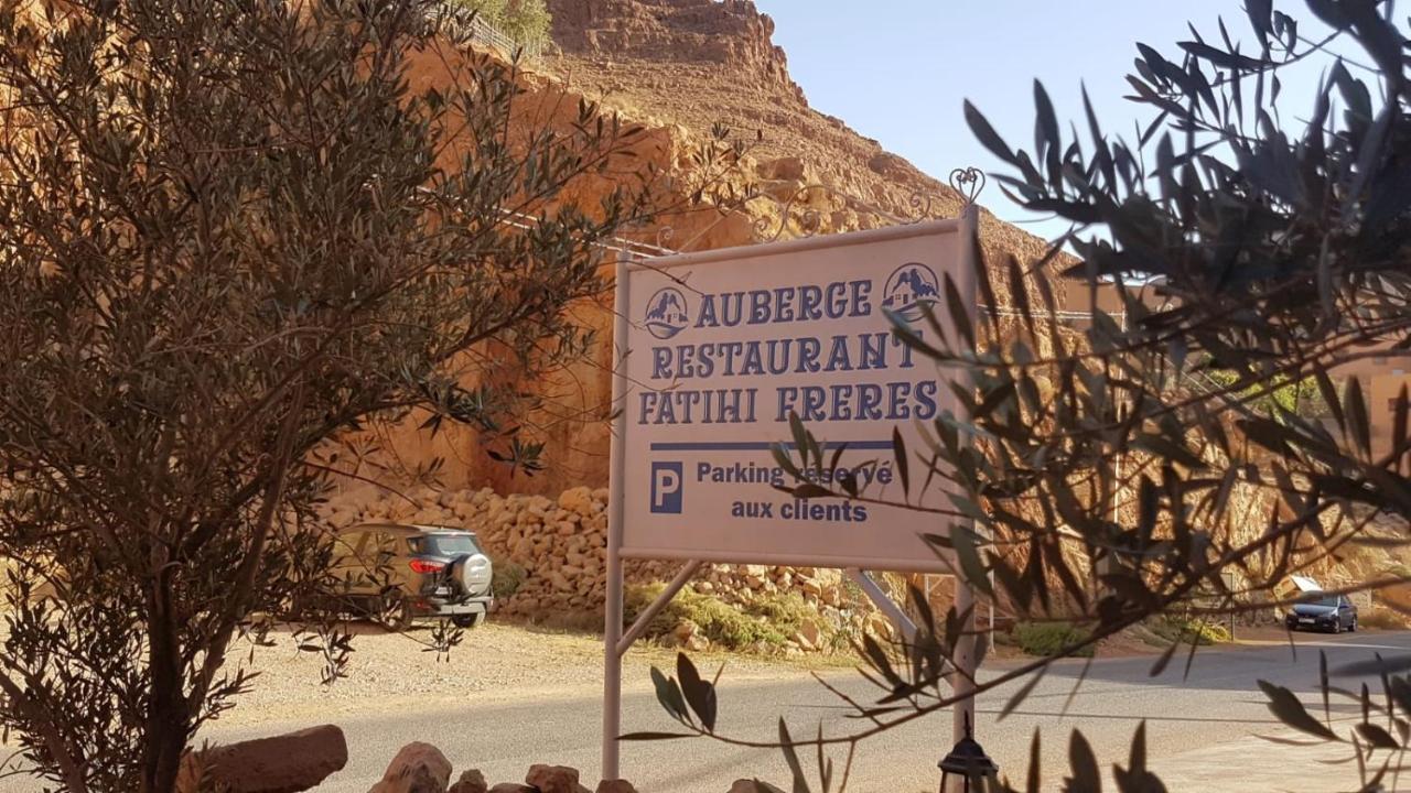 Auberge Restaurant Fatihi Freres Tinghir Esterno foto